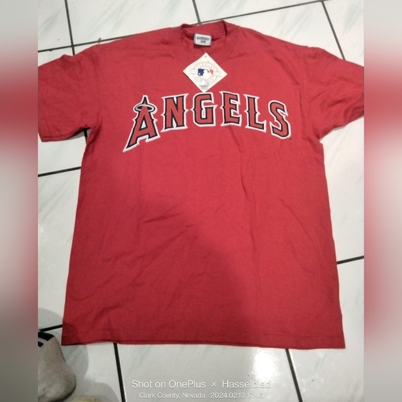 Los Angeles Angels "Rodriguez #57" Tshirt - Picture 1 of 3